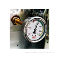 4" electric contact pressure gauge with bottom connection